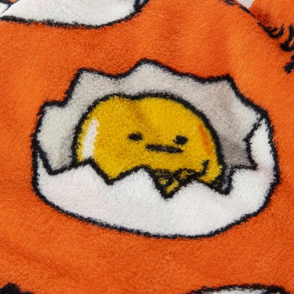NWT Sanrio Gudetama The Lazy Egg Soft Silk Touch Throw Blanket 40 x 50 in. - Picture 5 of 5